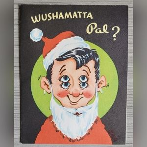 🎅🏼 RARE 1940s Vintage Funny Naughty Christmas Card - Bundle to Save $ 🎅🏼